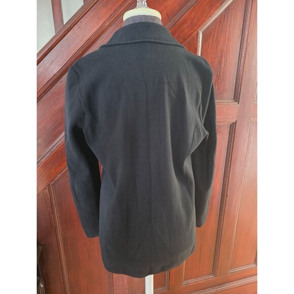 Lauren Ralph Lauren Womens Black Blazer Jacket Cardigan Medium Size Large - Picture 2 of 7